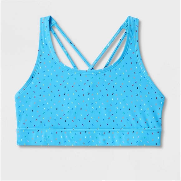 Humankind Pride Adult Swim Top - Blue Sprinkles - Picture 2 of 4